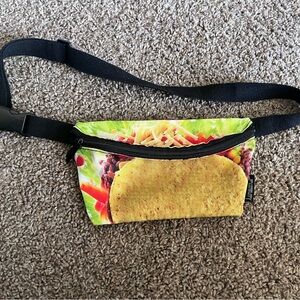 Fun Novelty Adjustable Taco Belt Bag, Fanny Pack